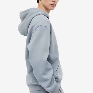 2025 Otoño Invierno sudaderas con capucha de calle para hombres sudaderas de algodón lavado de peso pesado con estampado Digital teñido liso bordado - Product Image 6