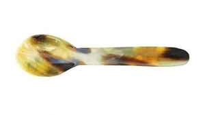 Cuillère à couverts indienne en corne faite à la main, qualité supérieure avec finition polie miroir, vaisselle en corne naturelle de vente chaude - Product Image 4