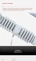 Fusible de Corte de Alto Voltaje de 10kV RW12-15, Interruptor de Corte para Montaje en Poste Exterior