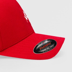 Casquette Pro Profile GA en rouge avec tissu en maille, caractéristique standard - Product Image 4
