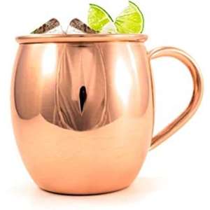 Premium Quality Custom Logo Moscow Mule Drinkware Pure Copper Metal Mug For Holiday Parties Celebrations Fancy Champagne Cup Use - Product Image 6