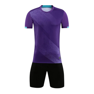 Uniforme de Fútbol Sublimado Personalizado para Verano, Conjunto de Camiseta y Pantalones Cortos para Hombre, Transpirable, de Secado Rápido, Ropa Deportiva para Equipo, Kit de Entrenamiento - Product Image 1