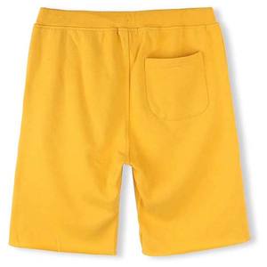 100% coton taille élastique été Streetwear décontracté blanc vêtements de sport hommes vêtements Jogging Shorts couleur jaune avec poches 2025 - Product Image 2