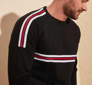 Sweat-shirt à col rond personnalisé pour hommes Streetwear d'hiver Pull en coton avec impression numérique Fabricant de vêtements - Product Image 3