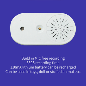 Ghi ánh sáng cảm biến kích hoạt bằng giọng nói âm nhạc chip mô-đun loa cho thú nhồi bông và tự làm hộp quà Tặng ghi âm giọng nói - Product Image 2