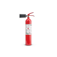 Extincteur portable CO2 de haute qualité EMME ANTINCENDIO 23020-74 2 kg Fabriqué en Italie Certifié EN 3-7