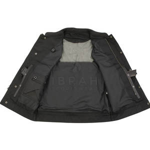 Chaleco de Cuero para Hombre, Prenda Exterior sin Mangas Elegante, Diseñado para Uso Casual, Viajes, Actividades al Aire Libre y un Estilo de Vida Moderno y Cómodo - Product Image 6