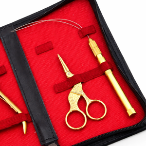 Professional Hair <b>Extension</b> Kit with Micro <b>Bead</b> Pliers Loop Needle Tool Mini Scissors Salon DIY Styling Tools - Product Image 3