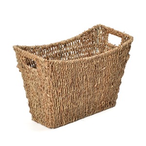 Brochure magazine organizer seagrass newspaper holder basket for office home storage & decoration - Product Image 2