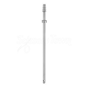 Instrumento quirúrgico de acero inoxidable con tubo de succión Poole con funda exterior y múltiples orificios para cirugía abdominal - Product Image 5