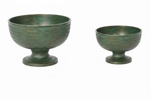 Tazón de Chocolate y Toffee, Utensilios de Cocina, Decoración del Hogar, Última Tendencia, Tazón para Servir con Asas Modernas y Texturizadas - Product Image 3