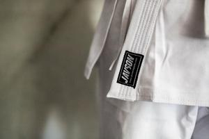 Uniforme da Karate progettata su misura per l'allenamento di Taekwondo BJJ e Judo con abbigliamento sportivo elasticizzato e metodi di stampa Pakistani - Product Image 3