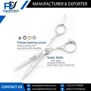 Ciseaux de coiffure professionnels en acier inoxydable de qualité supérieure sur mesure pour le prix d'utilisation de beauté - Product Image 3