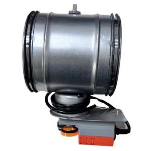 Pleno de Espuma de Poliuretano de 8 Zonas con Amortiguadores Motorizados Lindab de 160 o 200 mm, Conexión Lateral VMC para Sistemas HVAC - Product Image 6