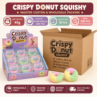 Jouet Squishy Donut Croustillant Southpeak – Jouets Sensoriels Anti-Stress à Presser – Vente en Gros, Fabrication OEM