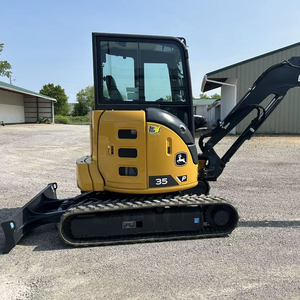 Mini excavadora John Deeres usada y nueva al mejor precio, máquina excavadora de orugas agrícola de entrega rápida con núcleo de motor - Product Image 6