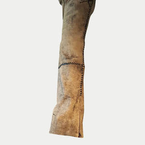 Chic Wear nouvelle mode hommes pantalons en cuir couleur unie tenue à la mode hommes pantalons en cuir - Product Image 6