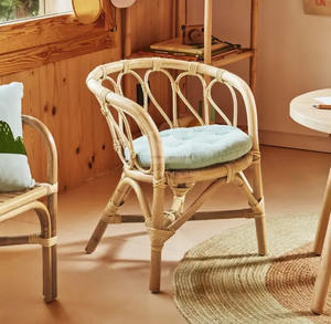 Chaise moderne en bois pour nouveau-né photographe pour salon, salle à manger, chambre à coucher, parc extérieur, nouveau modèle d'accessoires en rotin pour hôtels - Product Image 3