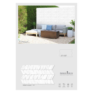 Carreaux d'extérieur en céramique pour mur extérieur 31x56cm tout nouveau design de luxe - Product Image 4