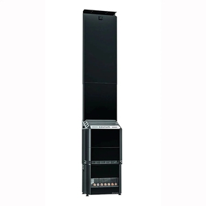Calentador de sauna Saunum AIR 7 negro de 6,4 kW para salas de sauna + envío de mercancía gratuito - Product Image 2