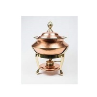 Design élégant Support pour chauffe-plats en acier et en métal Utilisation pour la restauration d'hôtel Chauffe-plats Pot Table à dîner Plats de service