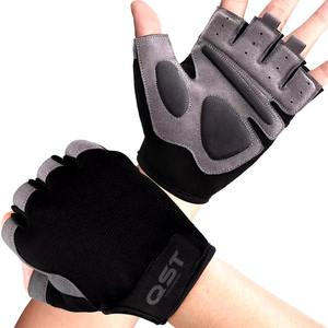 Unisex Half-<b>Finger</b> Flexible Non-slip Fitness Gloves Wrist Support Gym Training Pido Jiner Xinda Fitness Polyester No Closure - Product Image 1