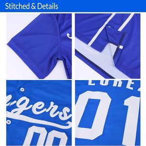 Camiseta de Béisbol Sublimada de Alta Calidad, Ropa Deportiva para Equipos, Personalizable, Camiseta de Béisbol con Estampado Digital, Ropa Deportiva, Camisetas de Béisbol - Product Image 5