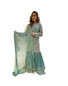 富尔帕里巴基斯坦设计师服装巴基斯坦时尚萨尔瓦·卡梅兹