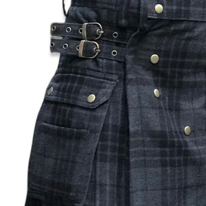 Vente directe d'usine Kilts Tartan à bas quantité minimale de commande Kilts Tartan personnalisables Kilts Tartan de marque privée - Product Image 5