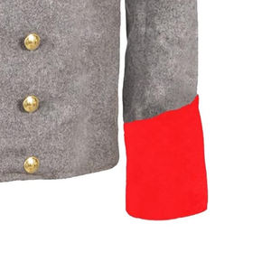 Veste en laine de reproduction américaine à simple boutonnage, style confédéré historique - Product Image 5