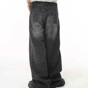 Pantalon pour homme de style baggy respirant fabriqué en usine coupe ample mode porter soutien en vrac avec option de logo privé - Product Image 2