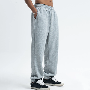 Pantalons de jogging en coton pour hommes de haute qualité en gros, avec logo personnalisé imprimé, pantalons de survêtement pour l'hiver - Product Image 3