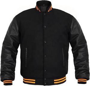 Chaqueta Universitaria Personalizada OEM para Hombre, Doble Botonadura, con Parches Bordados en Chenilla de Alta Calidad, Chaquetas Escolares - Product Image 1