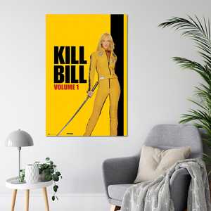 Affiche design moderne Kill Bill Volume 1 Uma Thurman pour utilisation murale - Product Image 2