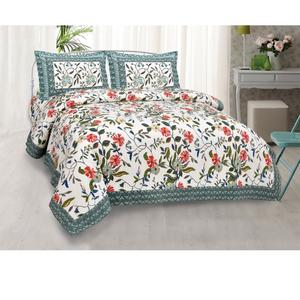 New design disposable 100% Organic Cotton <b>bedspread</b> <b>King</b> <b>size</b> GOTS Certificate Home Use Bedding Printed Duvet Cover Pillowcases - Product Image 3