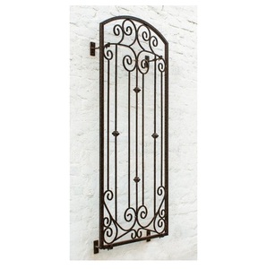 Último 2024 Venta caliente enrejado de jardín y valla de palo de jardín hecho a mano último diseño de puerta de enrejado de hierro y Metal Ventas calientes - Product Image 5