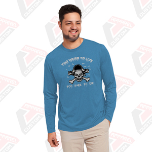 เสื้อยืดผ้าฝ้ายแขนยาวผู้ชายมรดกเสื้อยืดใส่สบายเหนือกาลเวลา - Product Image 3