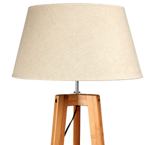 Base de Lámpara de Trípode de Madera de Diseño (Madera Maciza) - Product Image 1