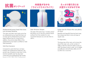 สบู่ล้างมือแบบโฟมยี่ห้อไลออน คิเร่ คิเร่ สูตรยาสมุนไพร กลิ่นดอกไม้ ขนาดเติม 450 มล. ราคาประหยัด คุณภาพสูง ขายดี - Product Image 3