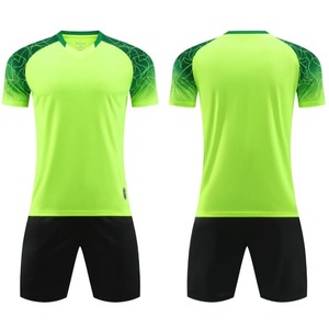 เสื้อเจอร์ซีย์ฟุตบอล2024ใหม่ชุดเสื้อวอร์มสำหรับเด็กชุดเสื้อฟุตบอลของเด็กผู้ชายชุดกีฬาแบบไม่มีลาย - Product Image 4