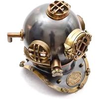 Casque nautique de plongée sous-marine Navire maritime Casque décoratif Vintage fait à la main Marine Divers Casque de plongée
