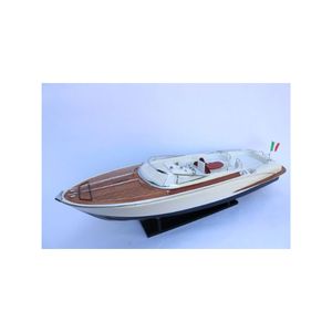 Rivan rama 44-เรือโมเดลไม้ทำด้วยมือแพลตตินัมทาสีฮวงจุ้ย - Product Image 1