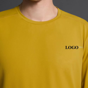 T-shirts unisexes décontractés 200-240g en jersey polyester/coton respirant, infroissable, imprimé sérigraphié, motifs unis - Product Image 3