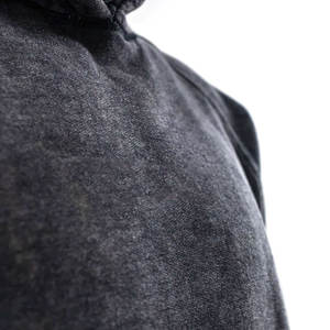 Sweat à capuche baggy lavé à l'acide sur mesure pour hommes en plein air hiver mode perspectives 2025 nouveautés javel lavage à capuche super confortable - Product Image 4