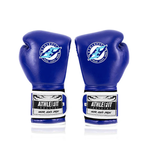 Gants de boxe d'entraînement pour adultes Athlefit avec fermeture à crochet et boucle - Product Image 5