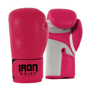 Gants de boxe en cuir de vachette 16 oz, haute qualité, anti-humidité, avec logo personnalisé pour la gym/le sport, vente en gros pour adultes - Product Image 1