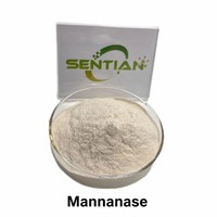 Poudre d'enzyme mannanase de qualité alimentaire 50000 U/g pour l'alimentation des volailles et des porcs