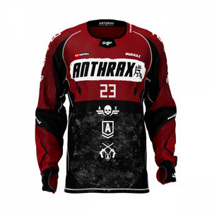 Chemises de paintball haut de gamme sur mesure bon marché à prix de gros 2024 maillots des équipes professionnelles de paintball - Product Image 1
