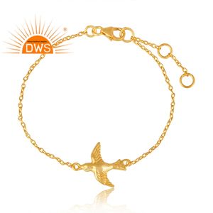 Best Design Sterling <b>Silver</b> 18K Gold Plated Multiple <b>Charm</b> <b>Bracelet</b> Demi Fine Design Jewelry for Women Gift for Her - Product Image 1