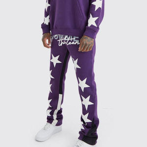 Sudaderas con capucha y logotipo personalizado unisex Pantalones de chándal de talla grande Fitness Jogger Set Winter Gym Manufacturer's Puff Print Chándal XXL - Product Image 2